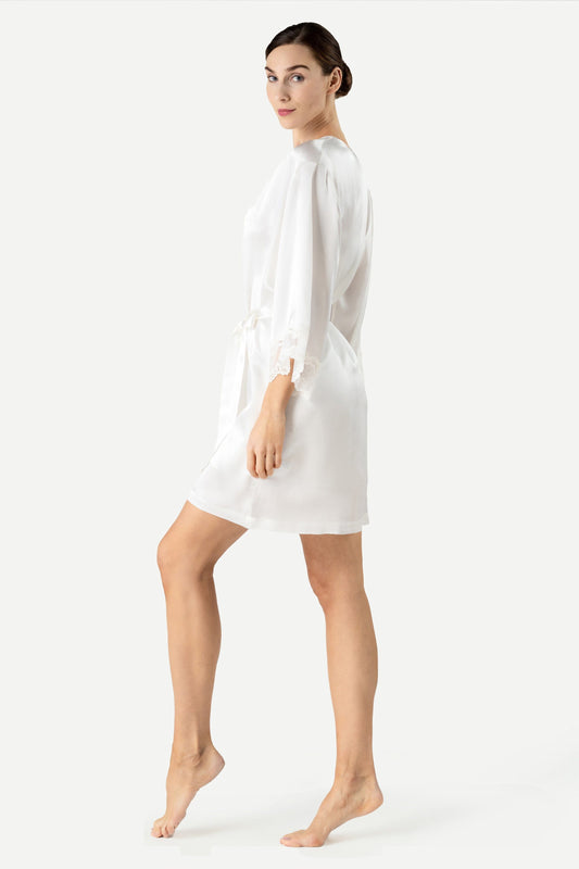 Anya Beautiful Short Silk Kimono Short Robe NK iMODE 