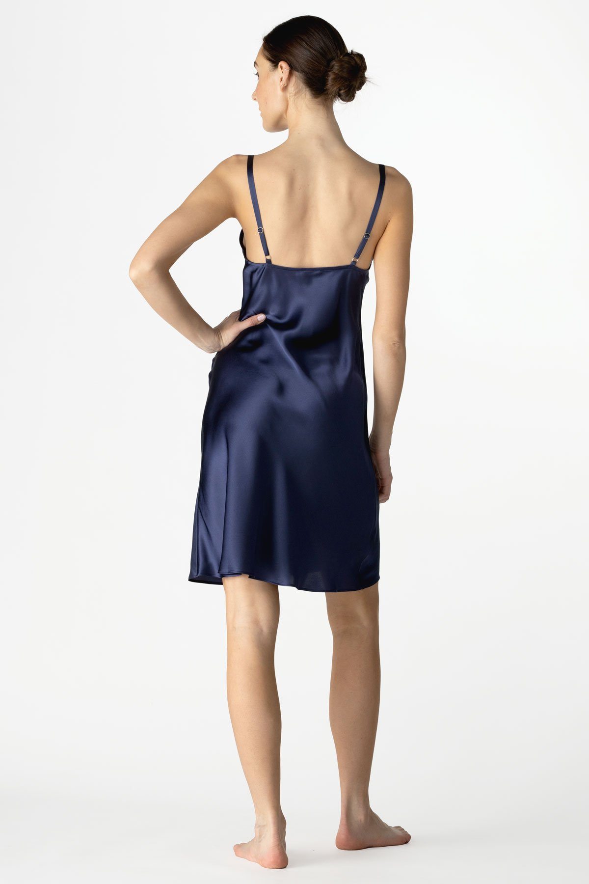 Dylan Urbane Midi Silk Slip Chemise NK iMODE 