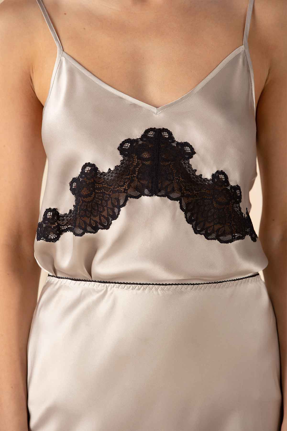 Mischa Lace Cut Out Cami Camisole NK iMODE 