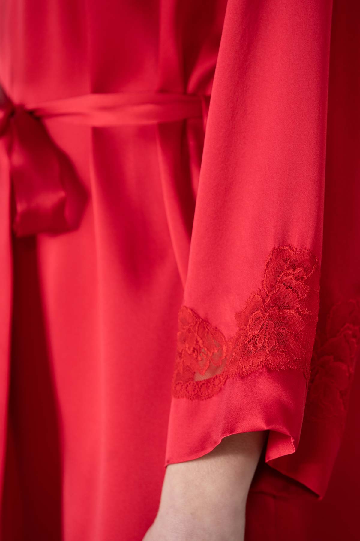 Morgan Iconic Short Silk Robe Short Robe NK iMODE 