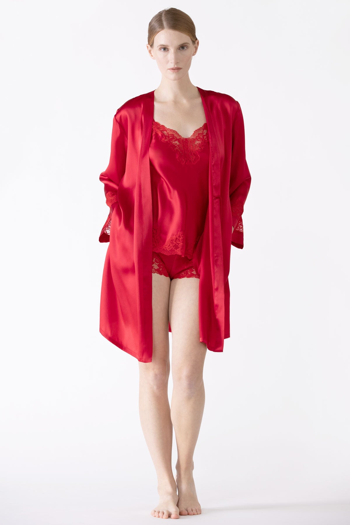 Morgan Lace Spaghetti Silk Camisole Camisole NK iMODE 