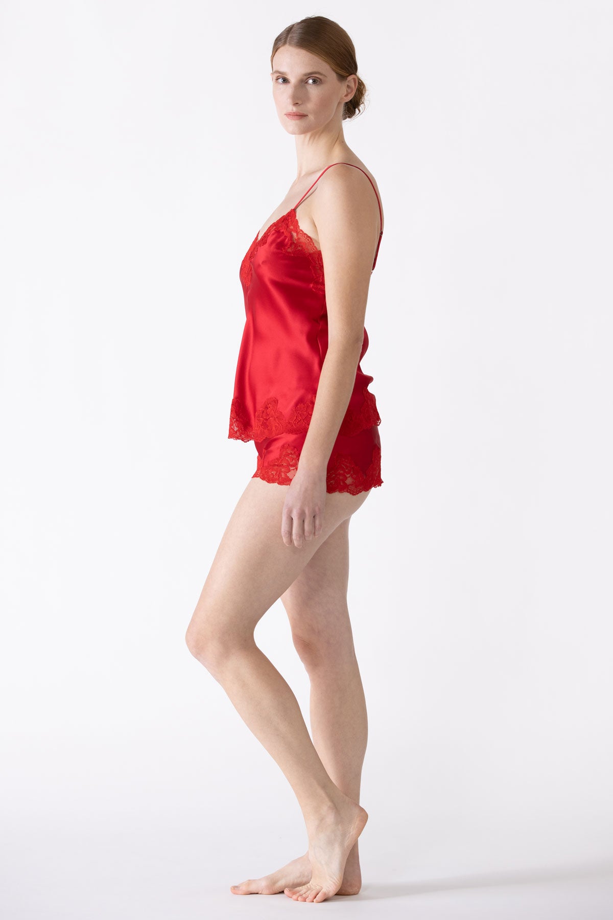 Morgan Lace Spaghetti Silk Camisole Camisole NK iMODE 