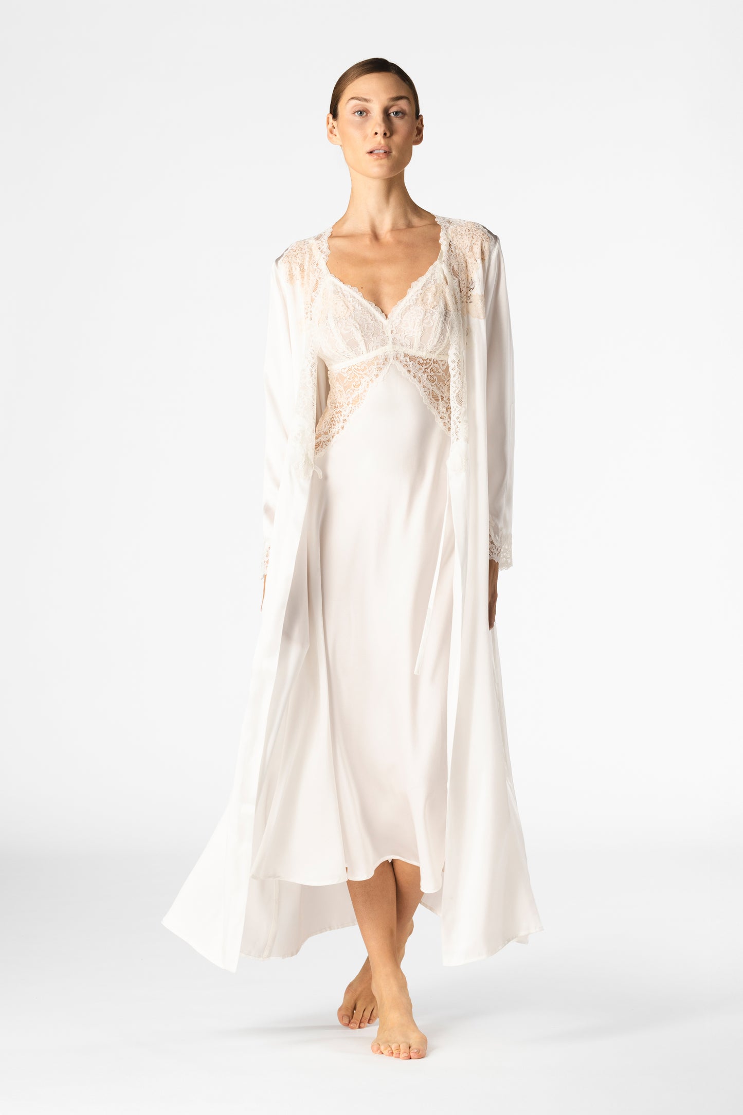 Vestido largo con soporte de busto Eniko