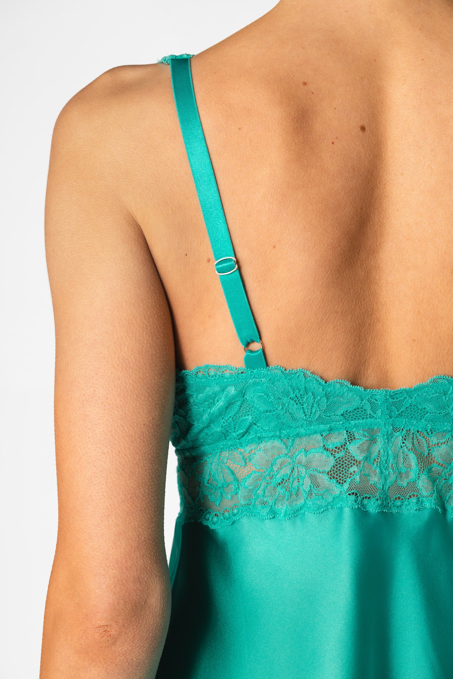 Morgan Iconic Bust-Support Silk Chemise