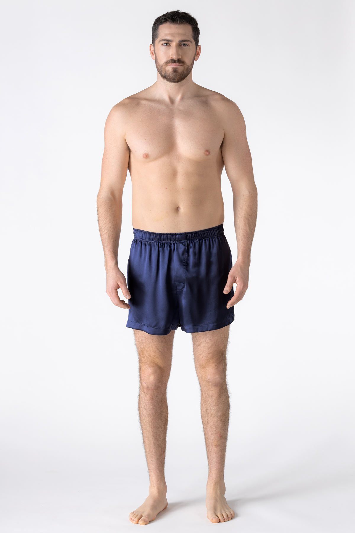 NK Men’s Silk Boxer Boxer NK iMODE evening-blue blue S